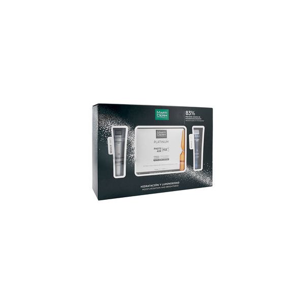 Martiderm Platinum Photo-Age HA Ampolas 30x2ml + Platinum Eye Correct 2x10ml Coffret