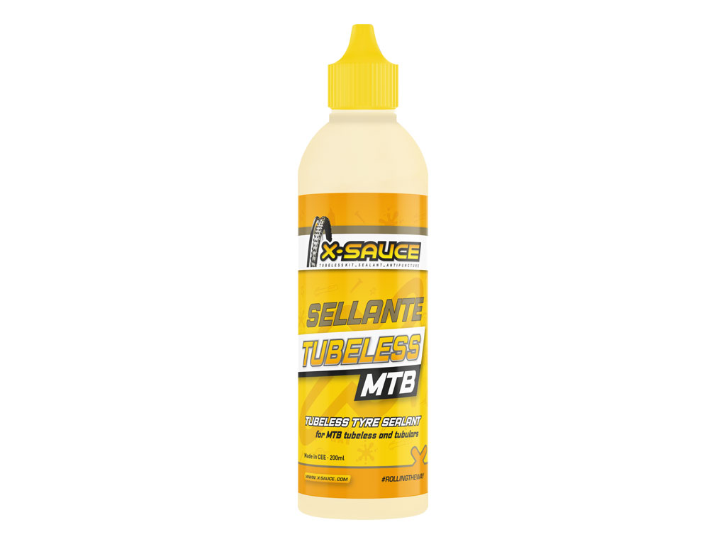 LIQUIDO TAPA FUROS TUBELESS MTB X-SAUCE 200ML