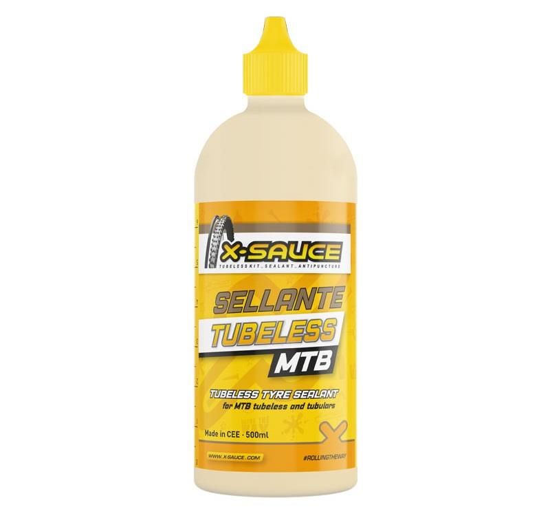 LIQUIDO TAPA FUROS TUBELESS MTB X-SAUCE 500ML