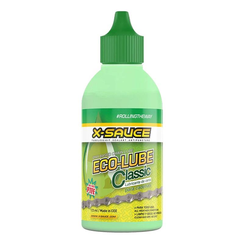OLEO CORRENTE BICICLETA X-SAUCE ECOLUBE CERA 125ML