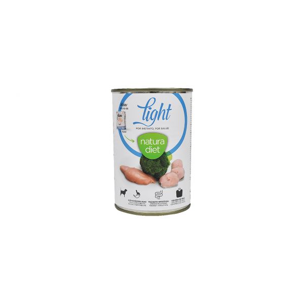 Ração Húmida Natura Diet Wet Cão Light 400g