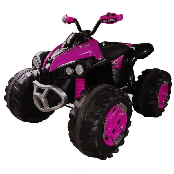 ATAA Cars Quad Elétrico 12V Rosa