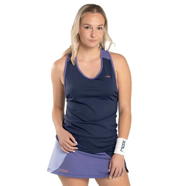 Nox Pro Sleeveless T-shirt Azul L Mulher