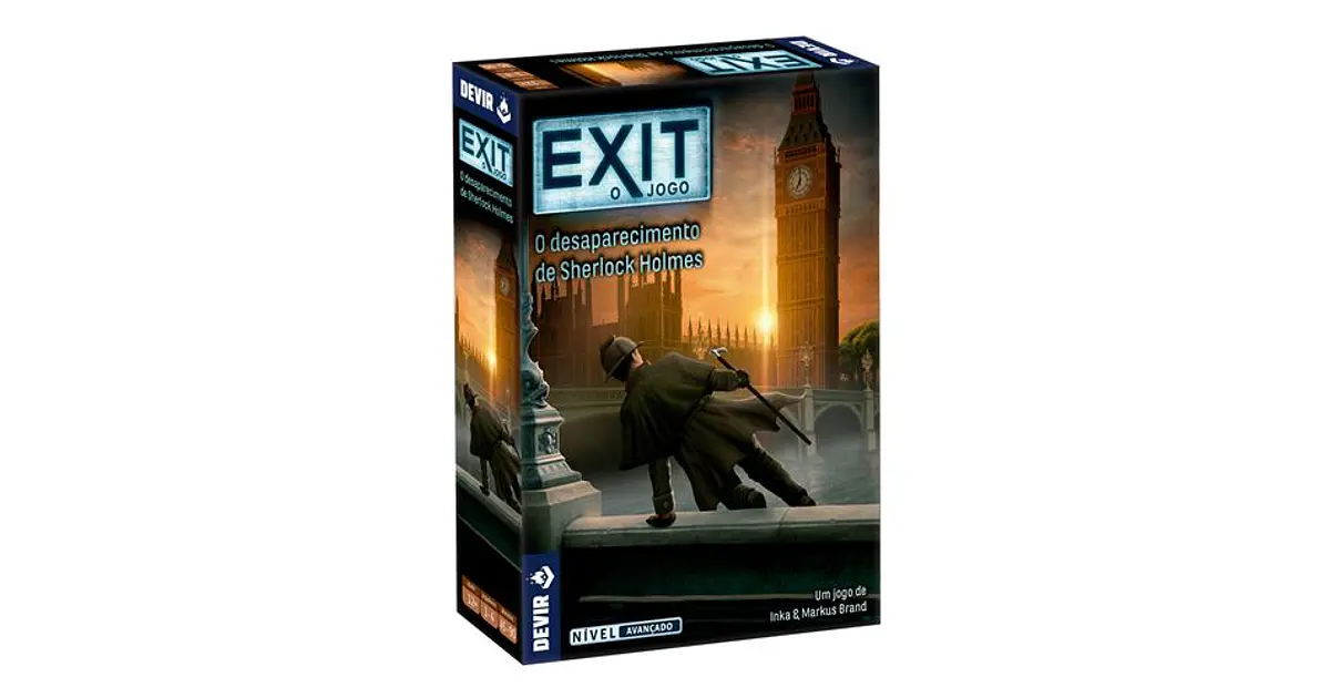 Devir Jogo Exit: O Desaparecimento de Sherlock Holmes