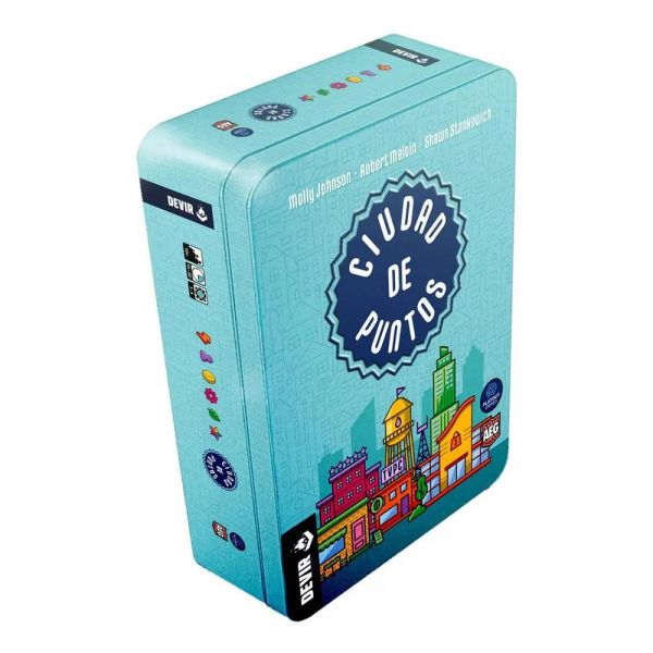 Devir Jogo de Tabuleiro e Jogo de Cartas Ciudad De Puntos