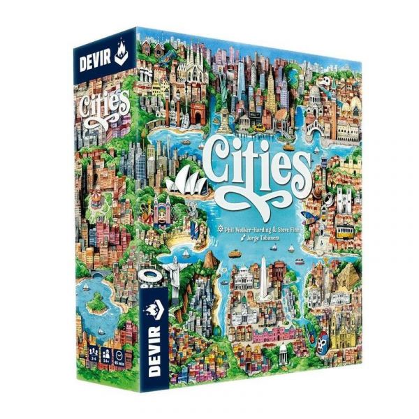 Devir Jogo de Tabuleiro Cities