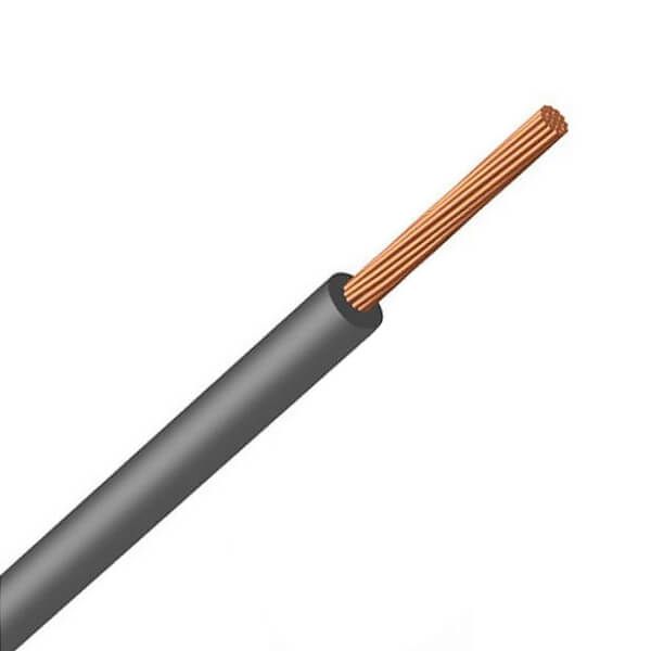 TOP CABLE Fio 6mm² H07z1-k (as) Preto