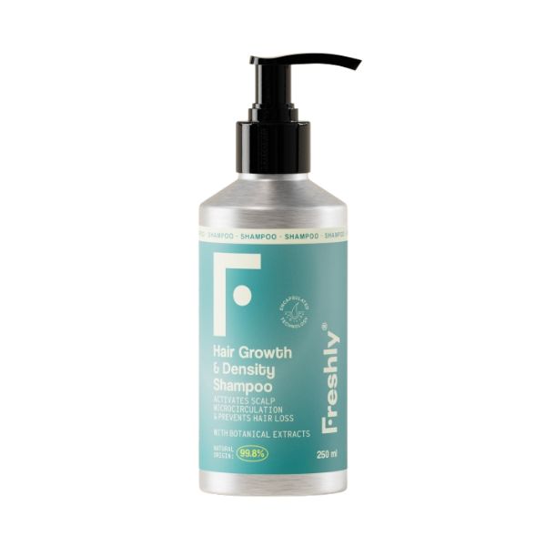 Freshly Hair Growth & Density Shampoo Fortificante Antiqueda Densificante 250ml