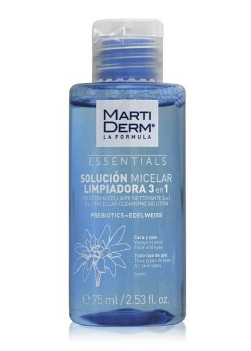 Martiderm Essentials Solução de Limpeza Micelar 3 em 1 75ml