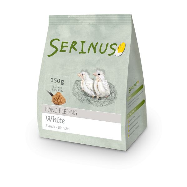 Serinus Alimento Criação Canários Branca 1Kg