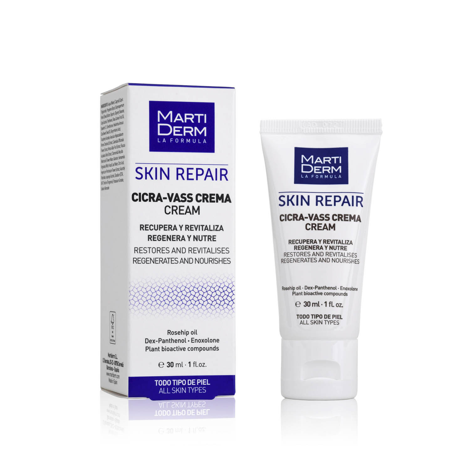 Martiderm Skin Repair Cicra-Vass Creme 30ml