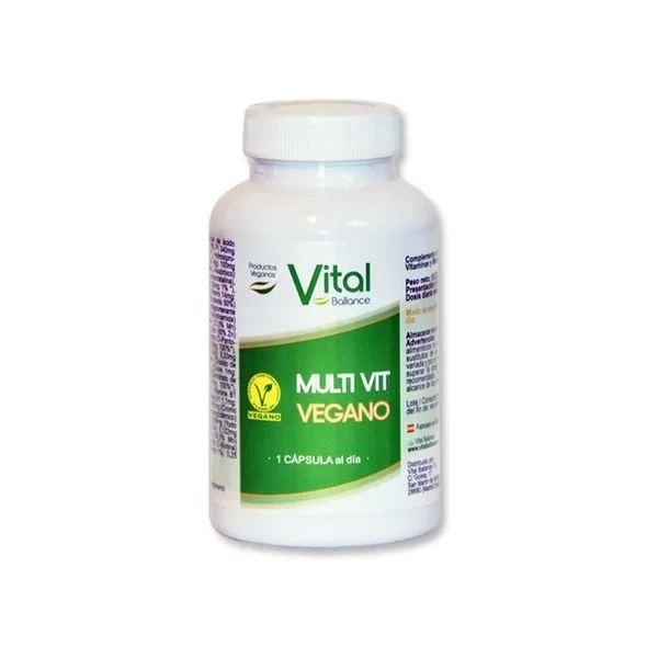 Vital Ballance Multivitamínico Vegano 60 Cápsulas