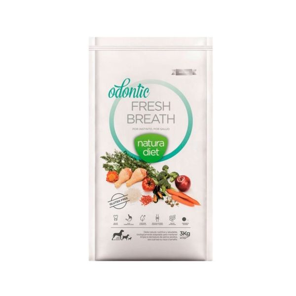 Natura Diet Odontic Fresh Breath 3Kg