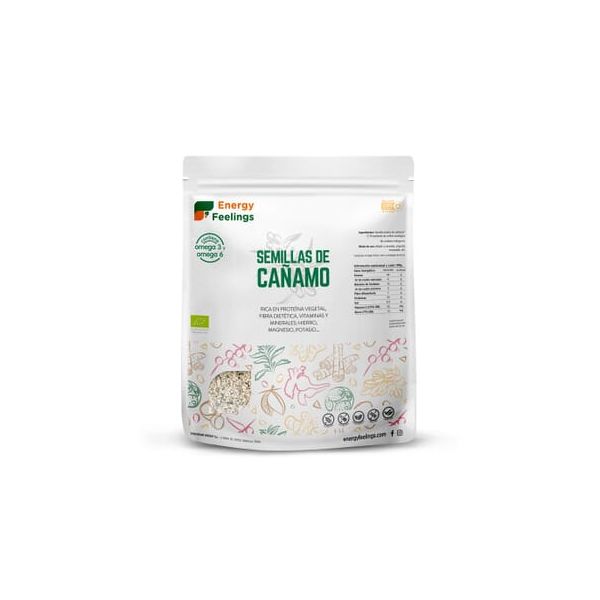 Energy Feeling Sementes de Cânhamo Bio 1kg