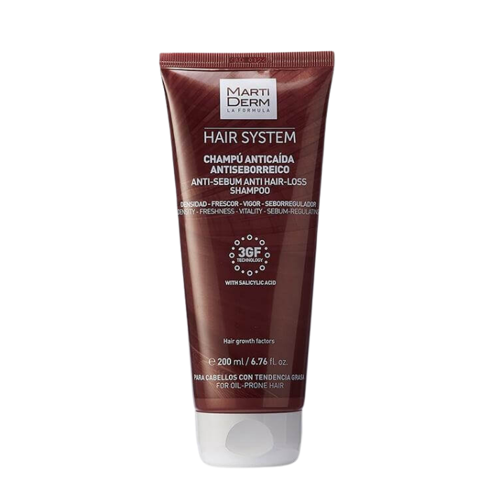 Martiderm Hair System Champô Antiqueda Antiseborreico 200ml