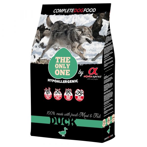 Alpha Spirit Meat & Fish Duck Hypoallergenic 12Kg