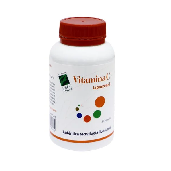Cien por Cien Natural Vitamina C Lipossomal 90 Cápsulas