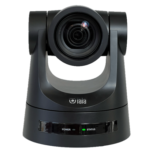 LAIA CUTE (CTC-412/B) 4K AI (PRETO), CÂMERA PTZ, 4K, LENTE COM ZOOM ÓPTICO 12X. USB 3.0, HDMI, SDI E LAN. IA COM AUTO-RASTREAMENTO. COR PRETA.