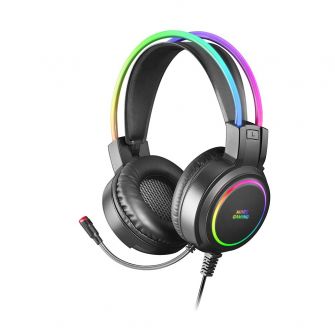 Headset Mars Gaming MHRGB Chroma 360 Preto