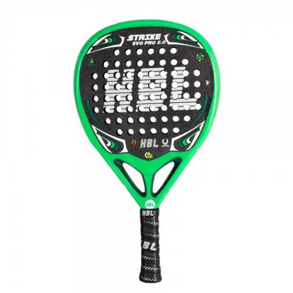 Hbl Strike Evo Pro 2.0 Padel Racket Verde