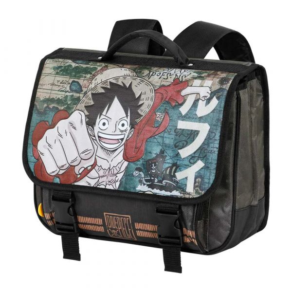 Karactermania Mochila Map One Piece Castanho