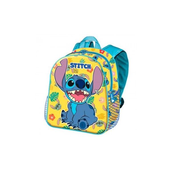 Karactermania Mochila Escolar 39cm Grumpy Amarelo Lilo e Stitch
