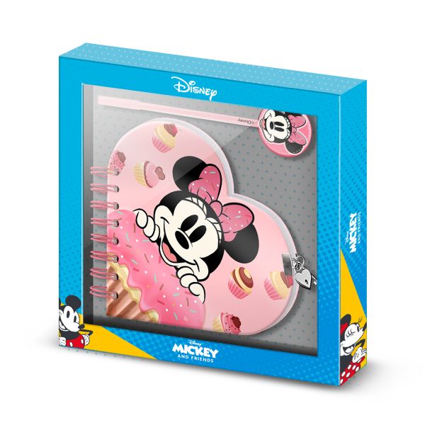 Karactermania Diário + Caneta Minnie 07632
