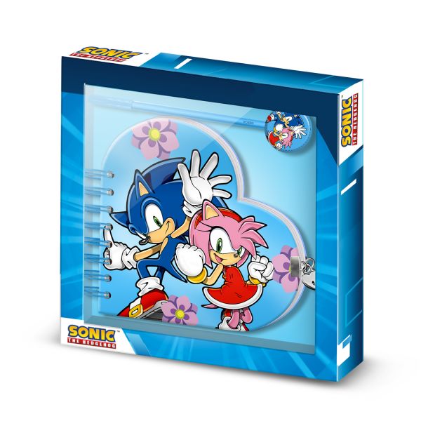 Karactermania Diário + Caneta Sonic 07707