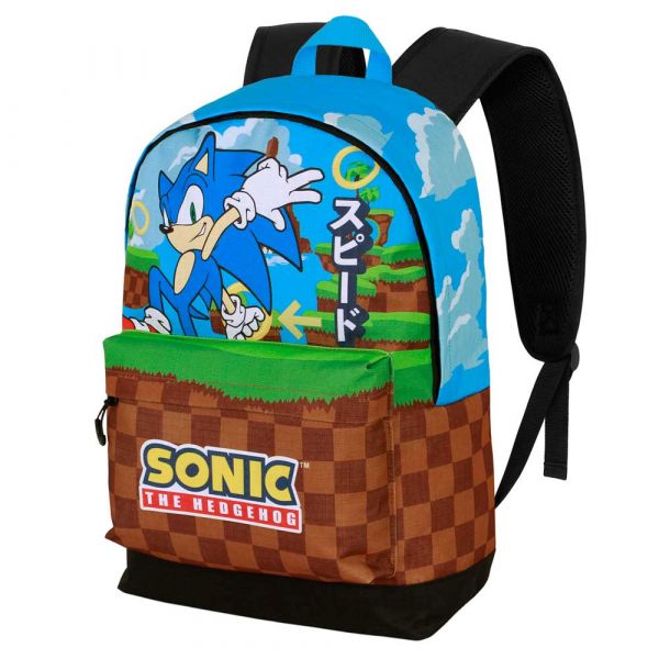 Karactermania Mochila Escolar Sonic Greenhill HS FAN 2.2 44cm