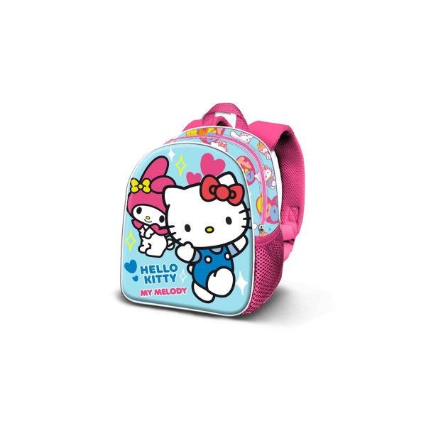 Karactermania Mochila 3D Hello Kitty Friendship Sanrio 31cm Azul