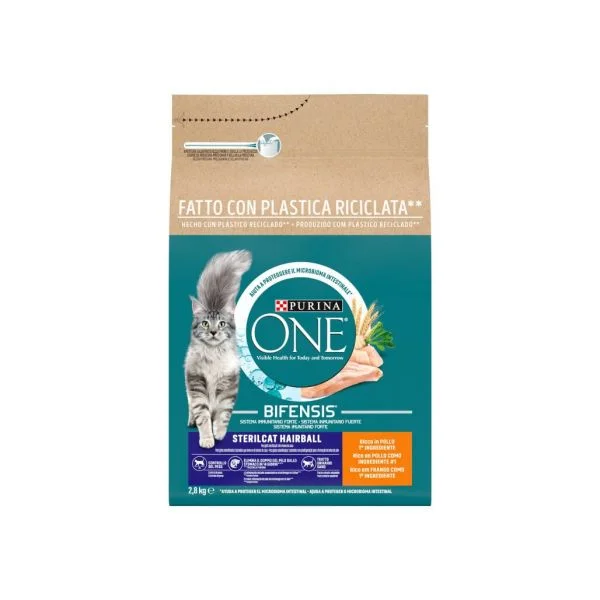 Purina One Ração para Esterilizado e Bolas de Pêlo 2.8KG