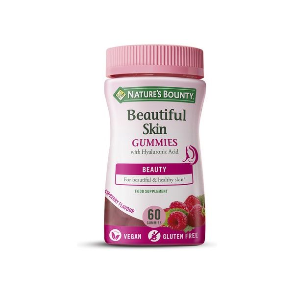 Nature's Bounty Lindas Gomas para Pele com Ácido Hialurónico 60 Gomas