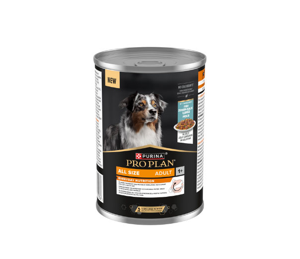 Pro Plan Dog Wet Adult Peixe em Gelatina 400g