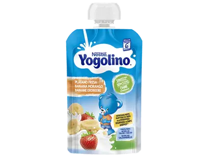 Nestlé Yogolino Banana Morango (+6m) 100g
