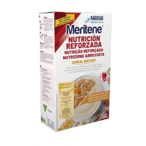 Nestlé Meritene Cereal Instant Multicereais com Mel 520g