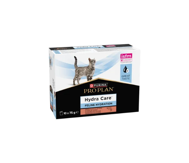 Purina Pro Plan Hydra Care Salmão 10 x 75g - ParAnimais