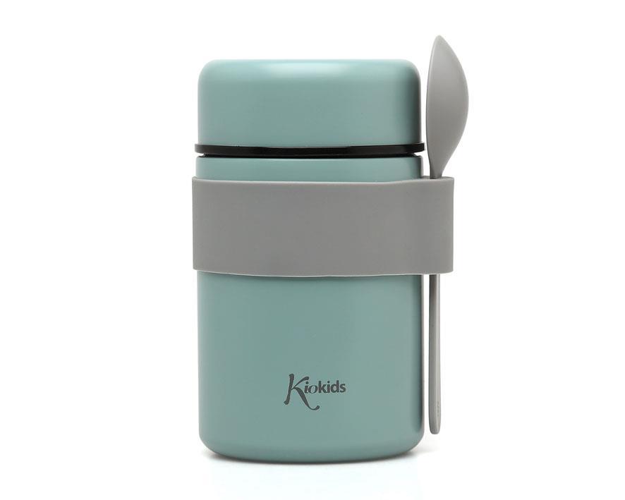 Termo para Sólidos de Inox com Colher Kiokids Sage