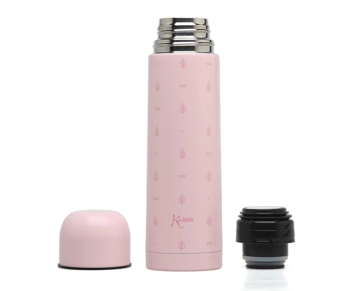 KioKids Termo 500 mL Aço Inoxidável Rosa