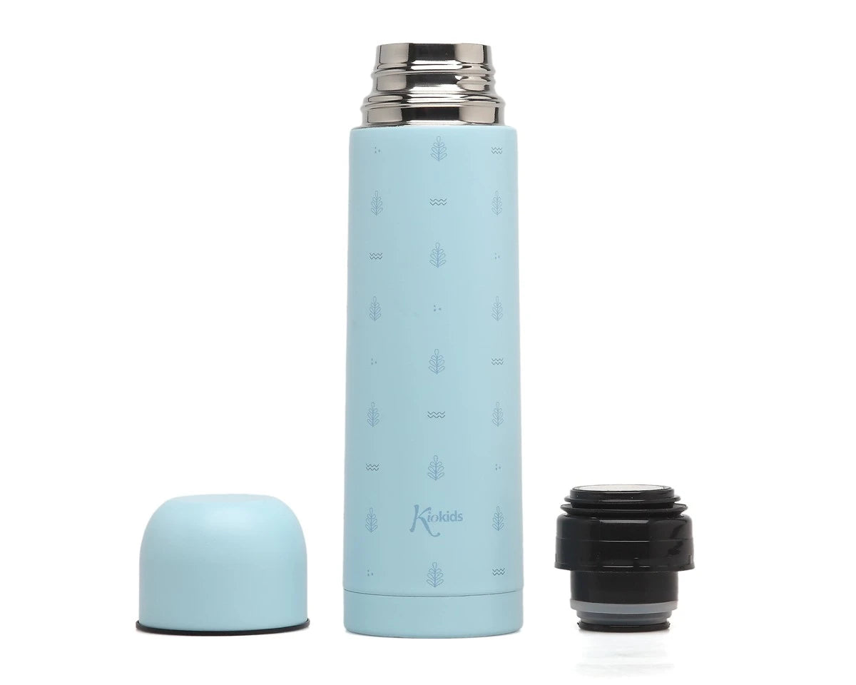 KioKids Termo 500 mL Aço Inoxidável Azul