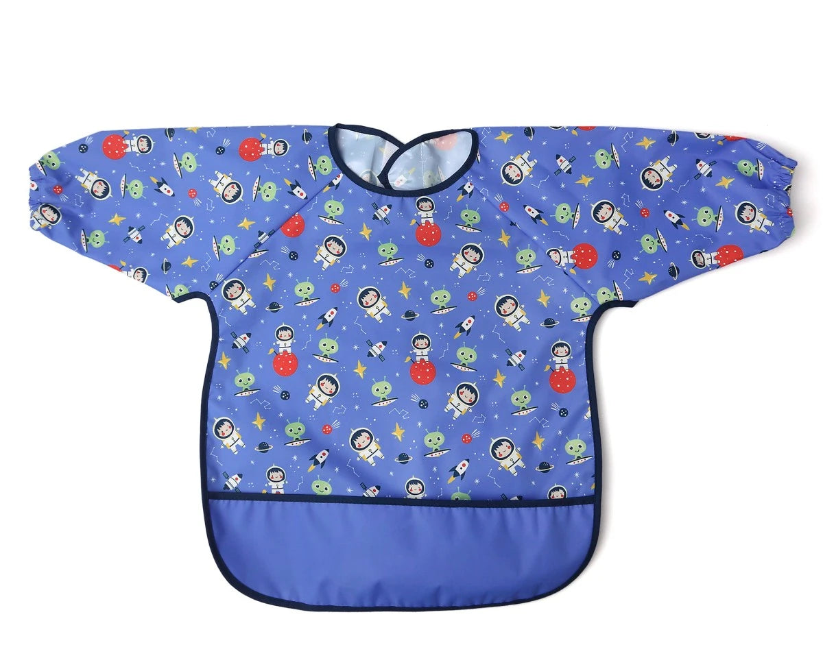 Kiokids Babete com Mangas Impermeável Azul