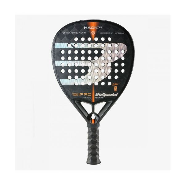 Bullpadel Raquete de Padel Hack 03 Pro 2022 (Paquito Navarro)
