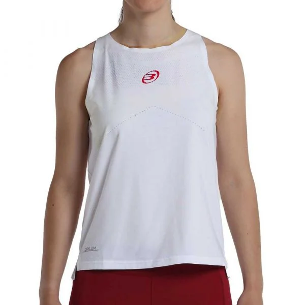 Bullpadel Etico Sleeveless T-shirt Branco L Mulher