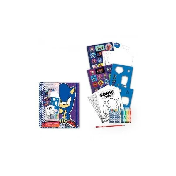 Cerdá Conjunto de Desenho e de Atividades Sonic