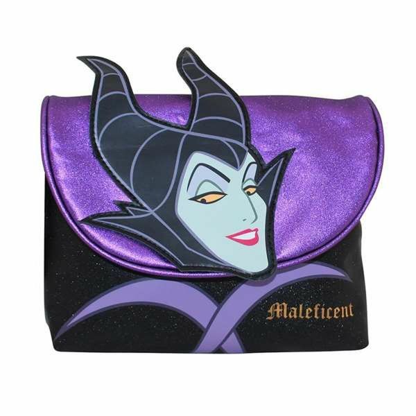Villains Nécessaire de Viagem Maléfola Life's Little Moments Preto 19x15x4cm