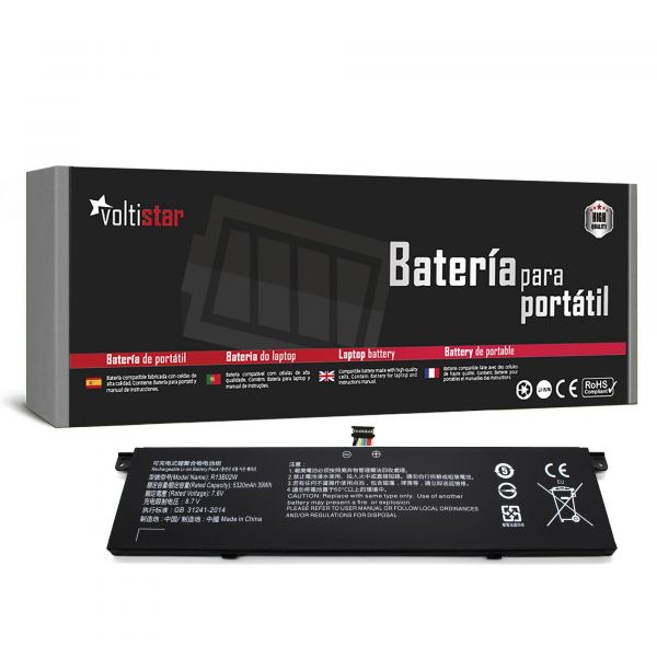 Voltistar Bateria para Portatil Xiaomi Mi Air 13.3" R13b01w R13b02w