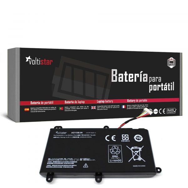 Bateria para Portatil Acer Predator 15 G9-591 17 G5-793 G9000 Series AS15B3N - BAT2369