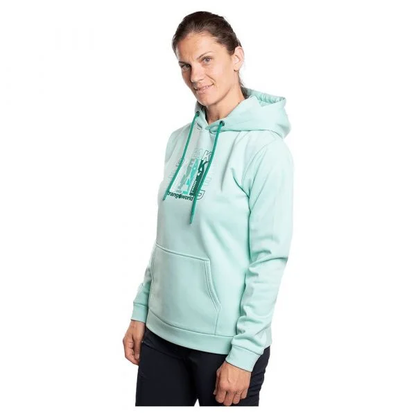 Trangoworld Sallena Hoodie Verde XL Mulher