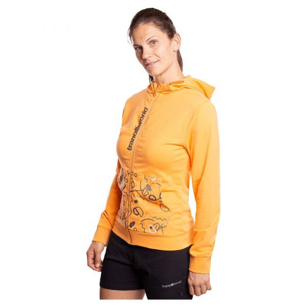 Trangoworld Rozes Hoodie Laranja L Mulher