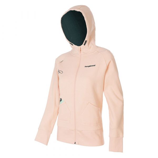 Trangoworld Serenity Full Zip Sweatshirt Laranja S Mulher