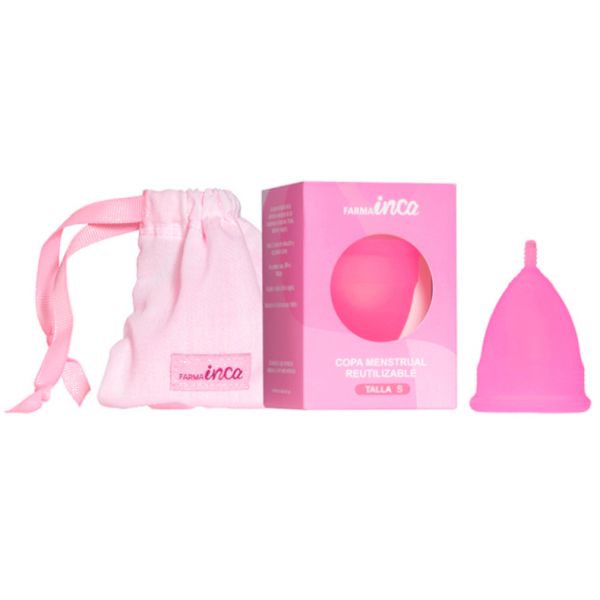 Inca Copo Menstrual Tamanho S Rosa 1 Unidade